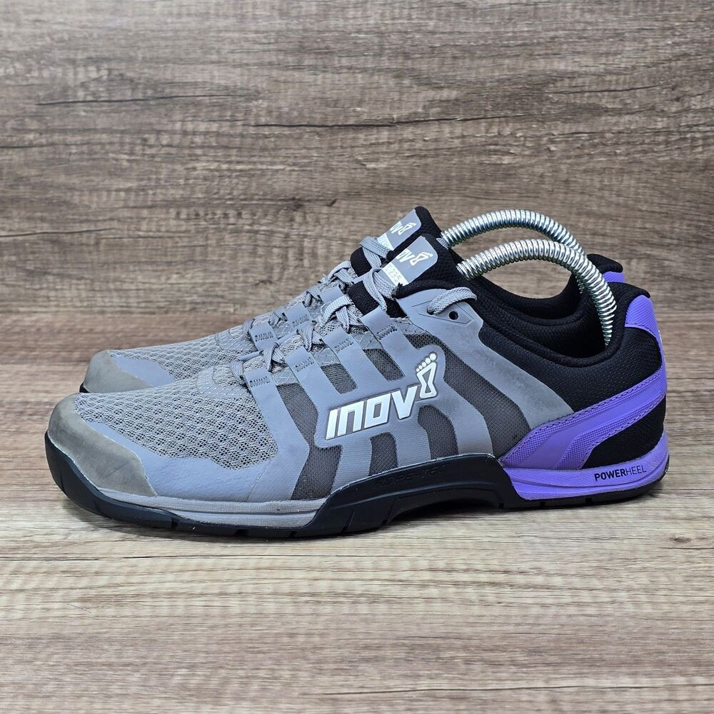 Inov 8 F-Lite 235 V2 Women's Size 9 Gray Purple Black Cross Training Shoes - Picture 3 of 9